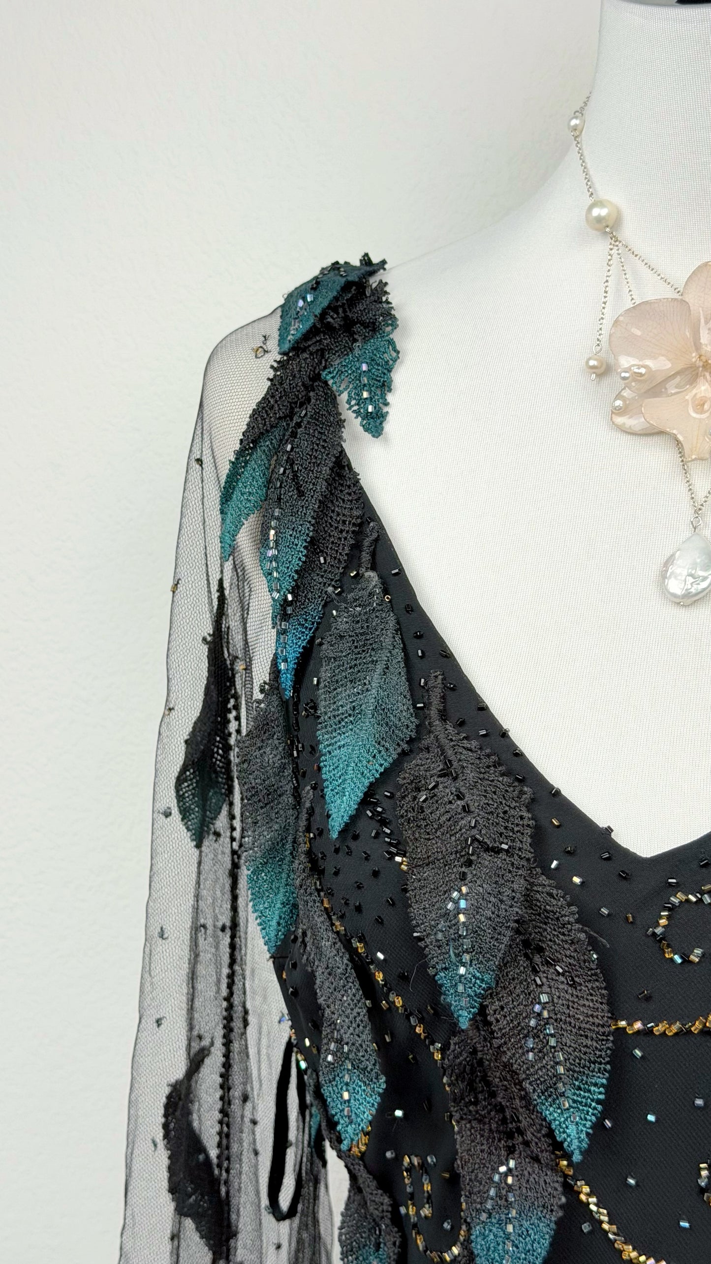 Midnight Fae Couture Gown