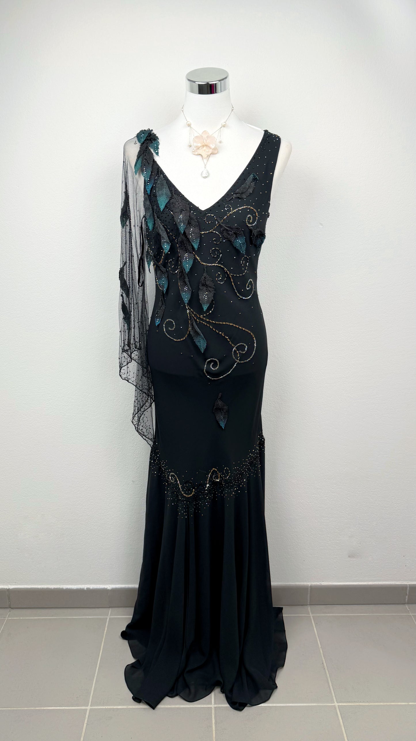 Midnight Fae Couture Gown
