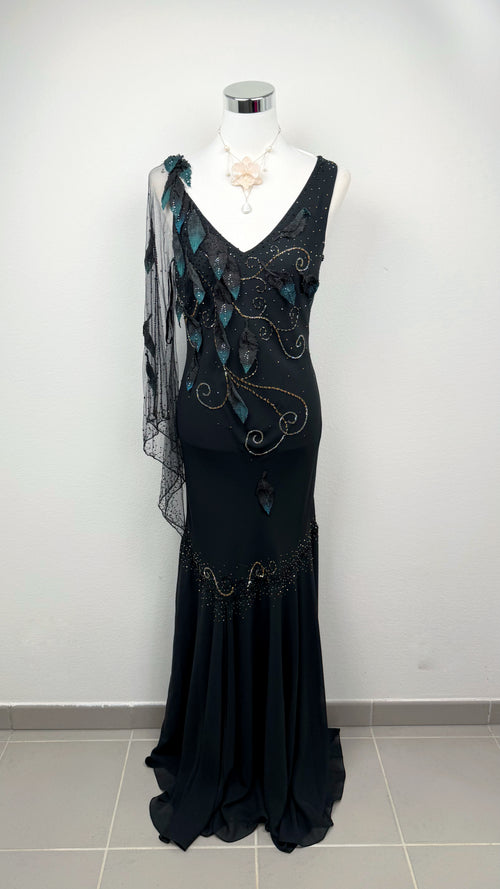Midnight Fae Couture Gown