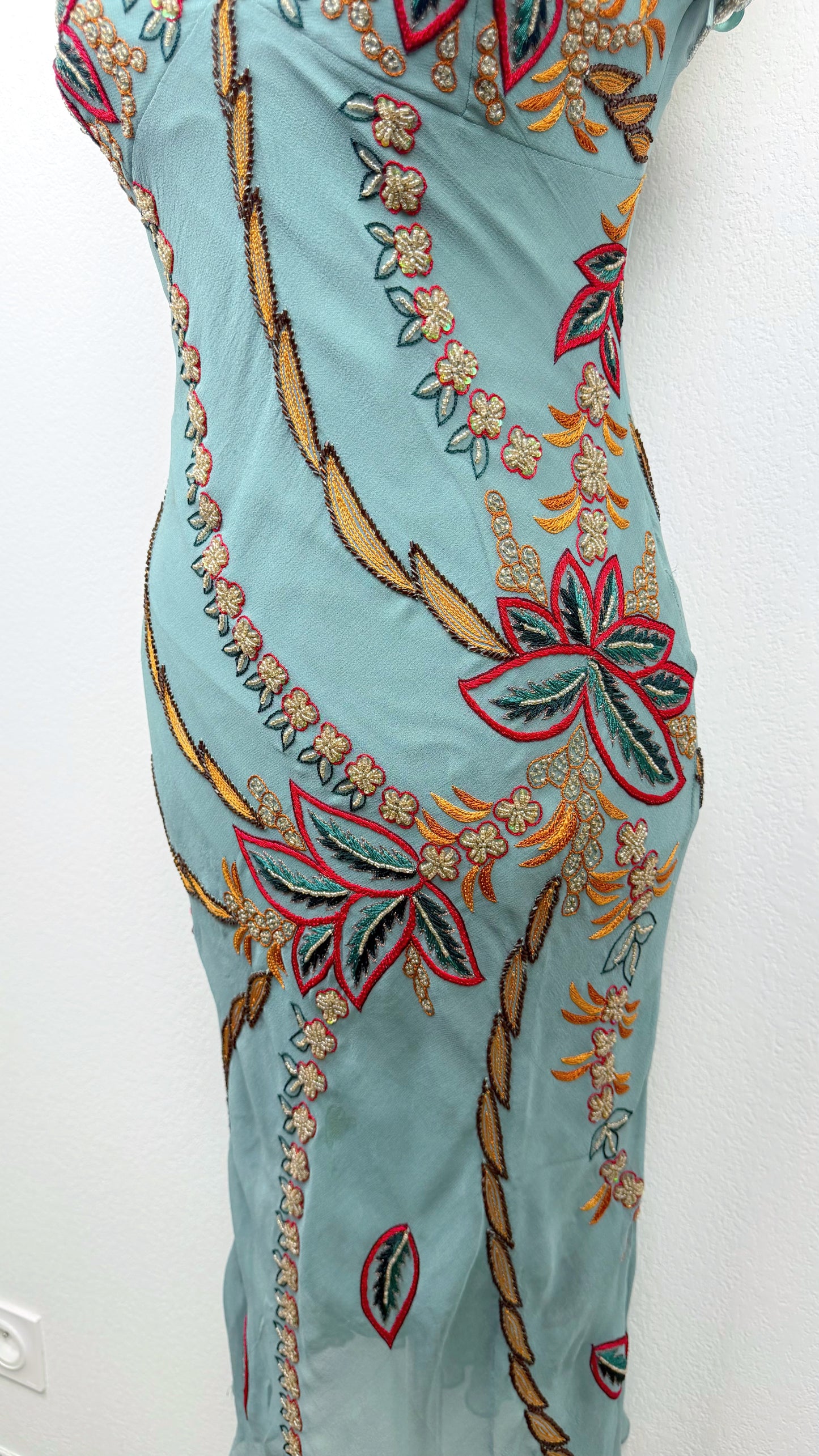 Rare Aftershock Embroidered Silk