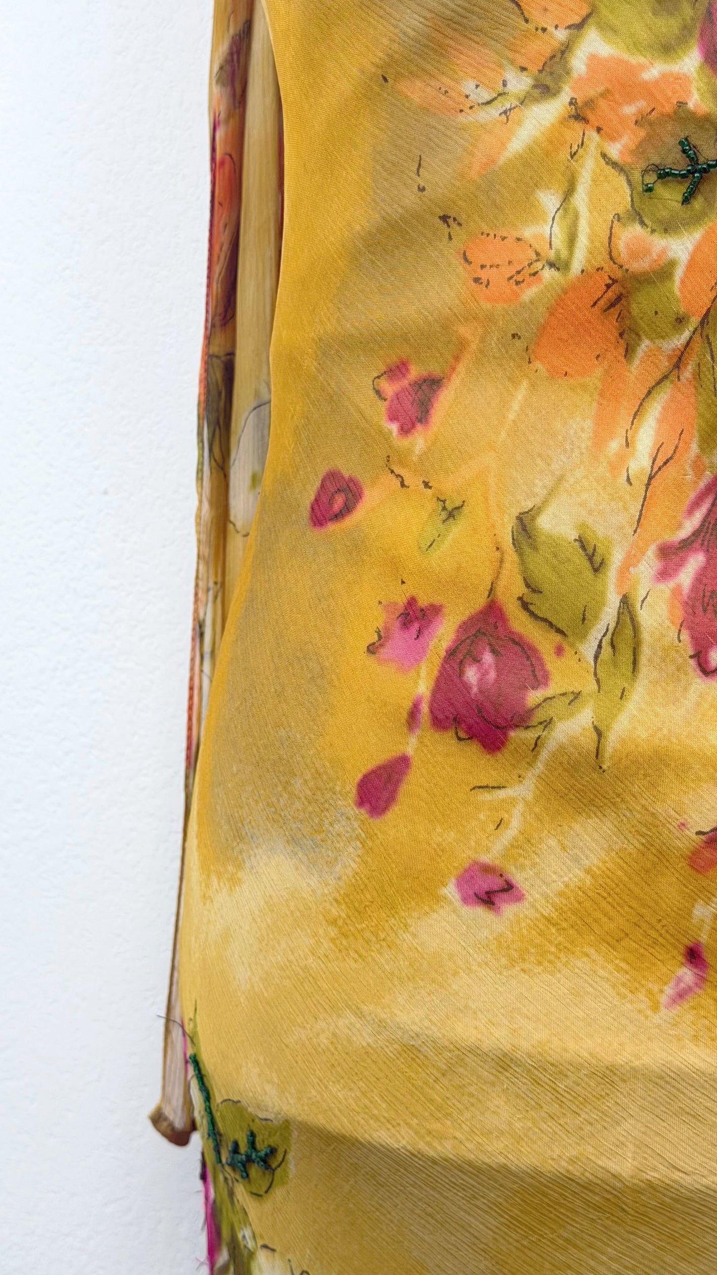 Golden Rose Garden Dress