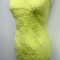 The Lime Enchantment Silk Dress