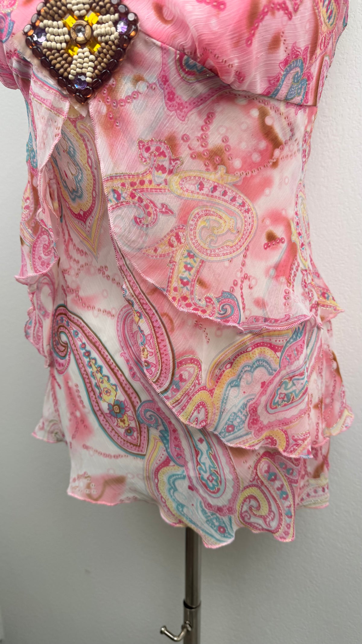 The Rainbow Paisley Fairy Top