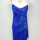 Nyxwing Cobalt Butterfly Silk