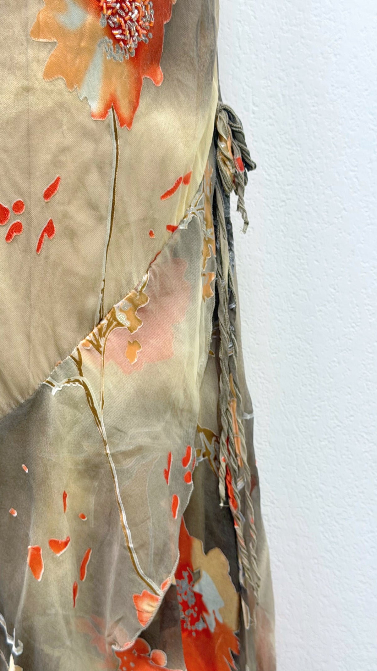 The Ember Garden Silk Dress