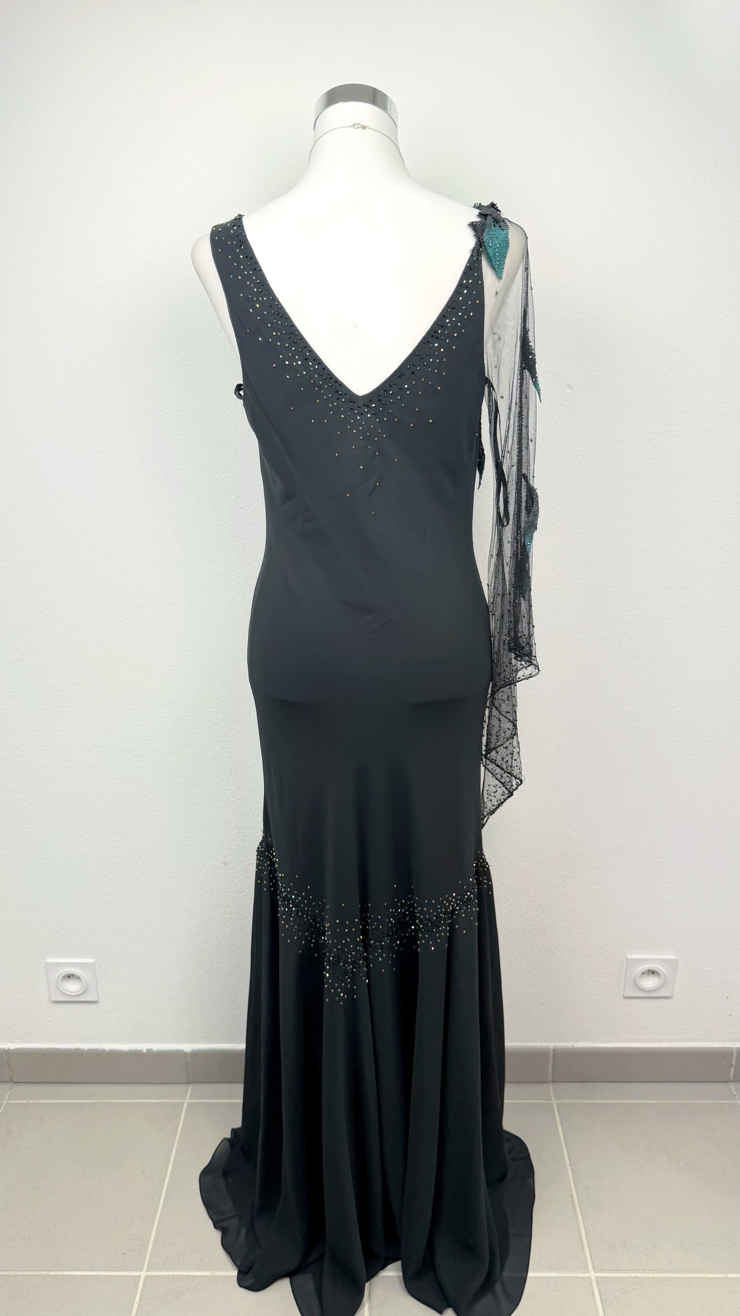 Midnight Fae Couture Gown