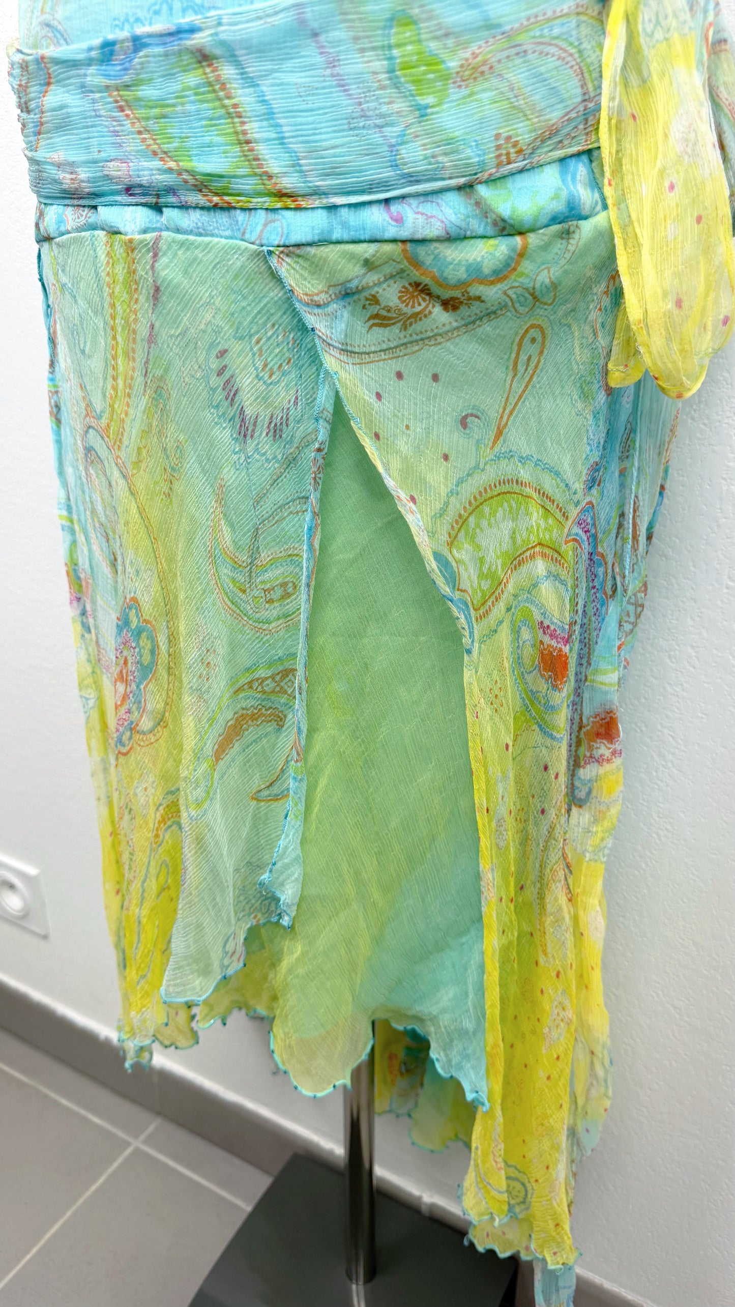 Derhy Mermaid Fairy Paisley Skirt