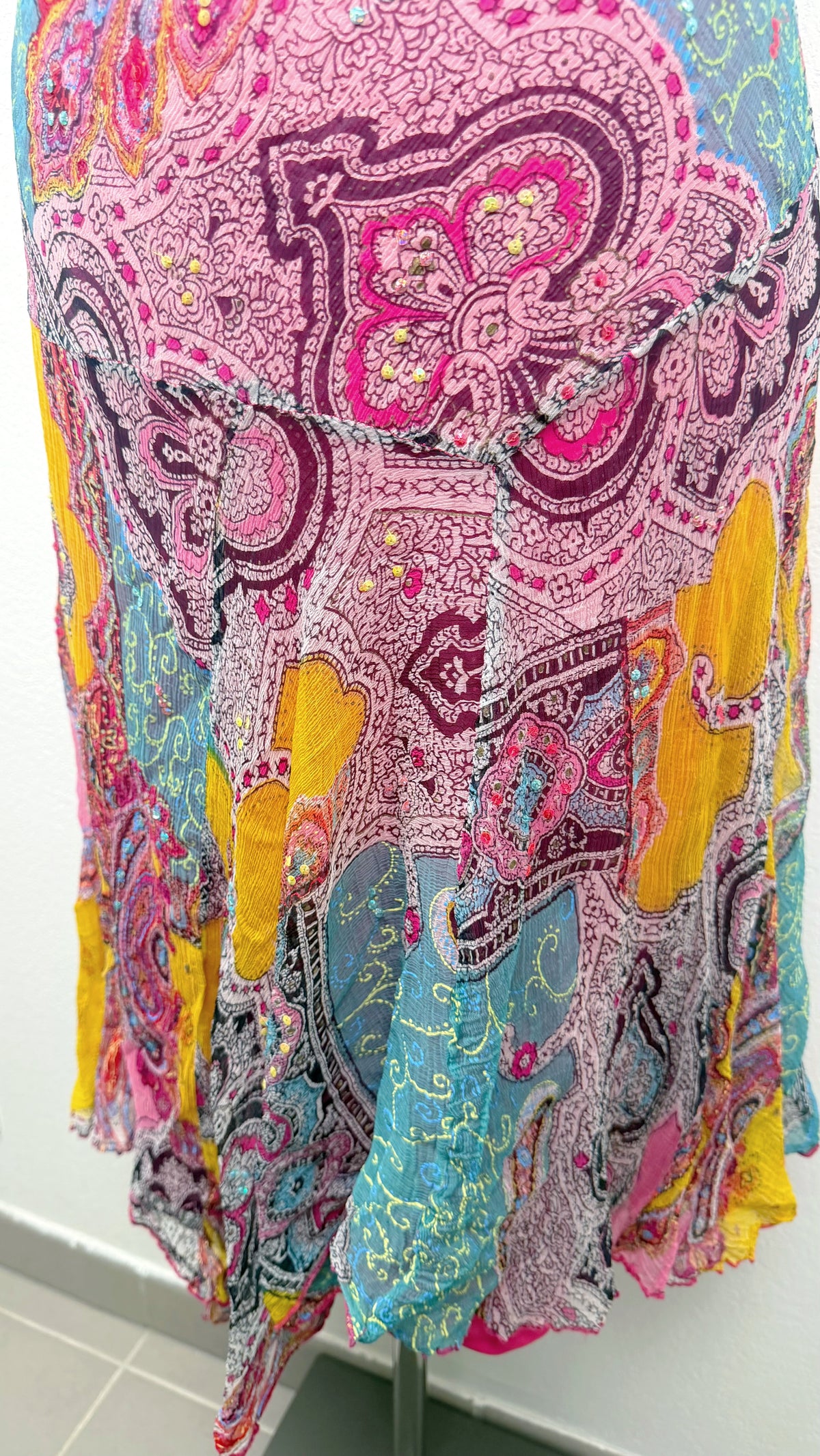 RARE Derhy Paisley Pixie Dress