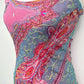 RARE Derhy Paisley Pixie Dress