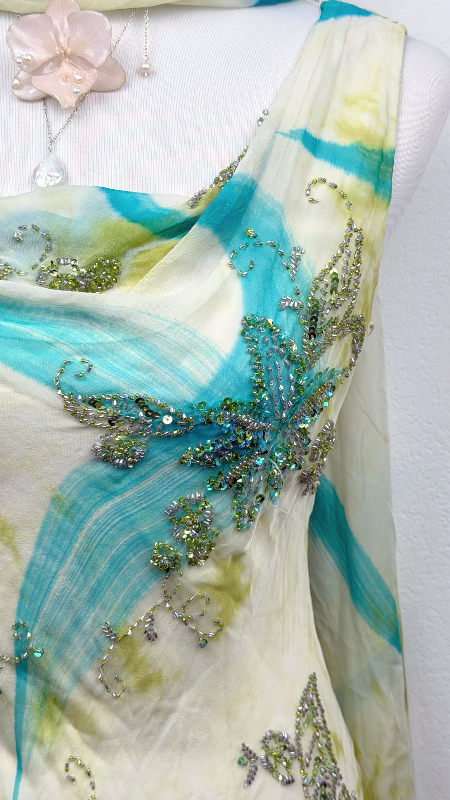 Seafoam Goddess Silk