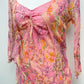 Rare Derhy Pink Secret Garden Dress