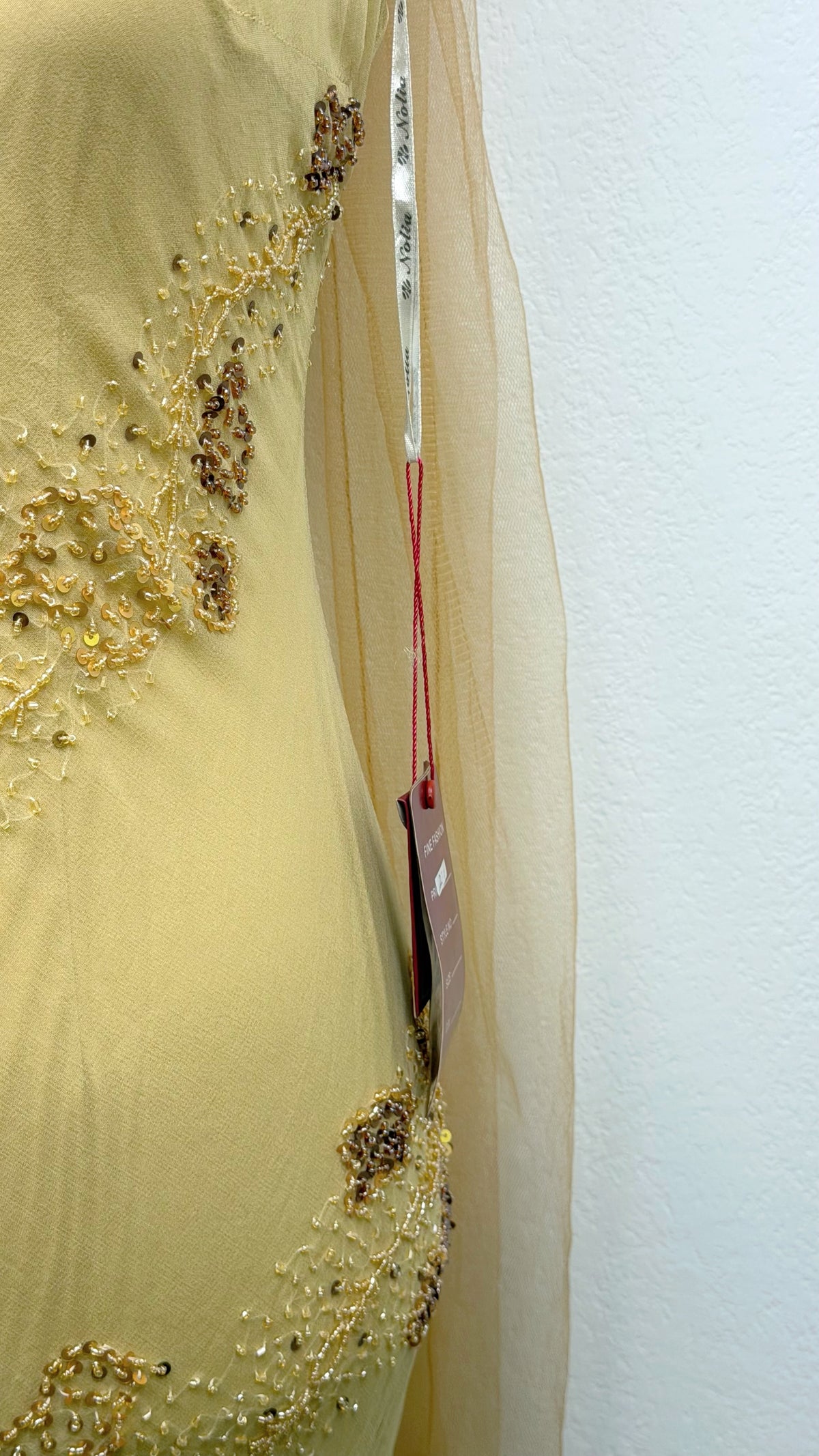 The Golden Fae Silk Dress