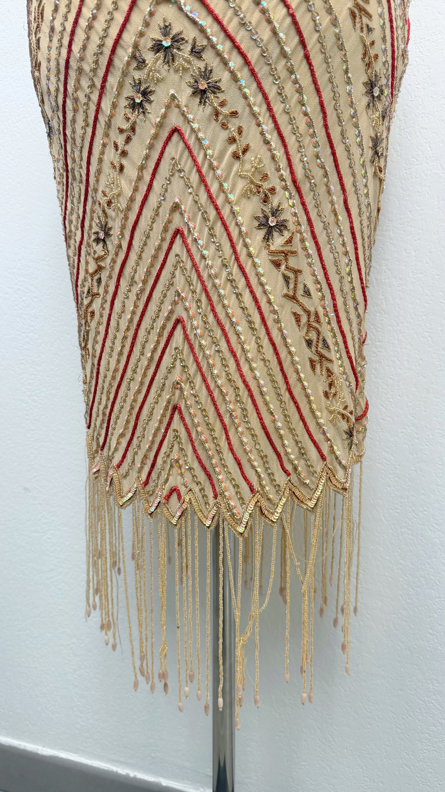 Aftershock Golden Gatsby Dress