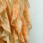 Peach Stardust Silk Gown