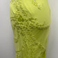 The Lime Enchantment Silk Dress
