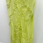 The Lime Enchantment Silk Dress