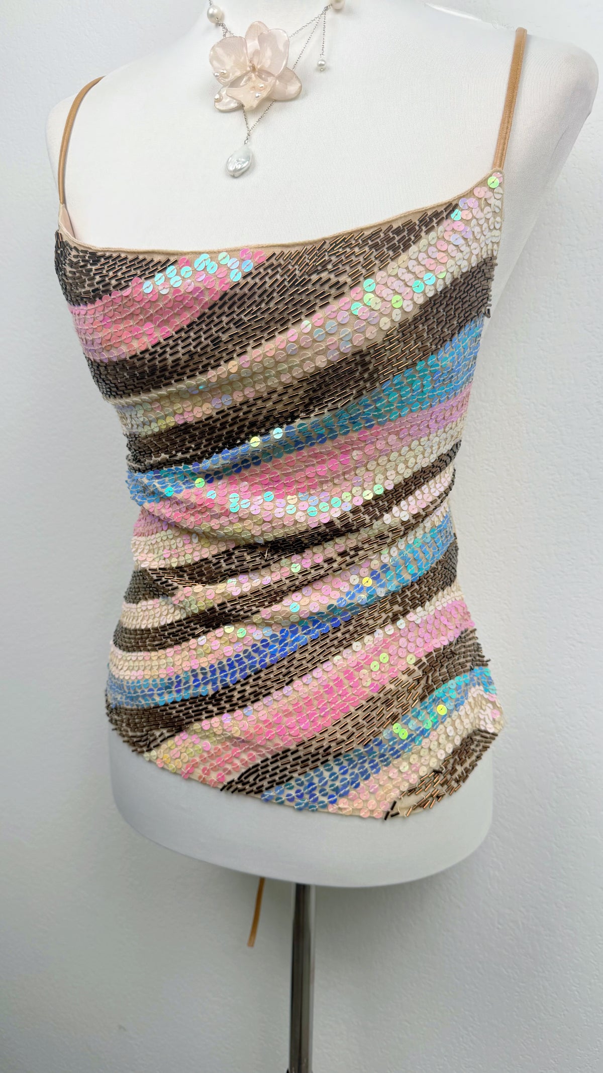 Rainbow Stardust Corset Top