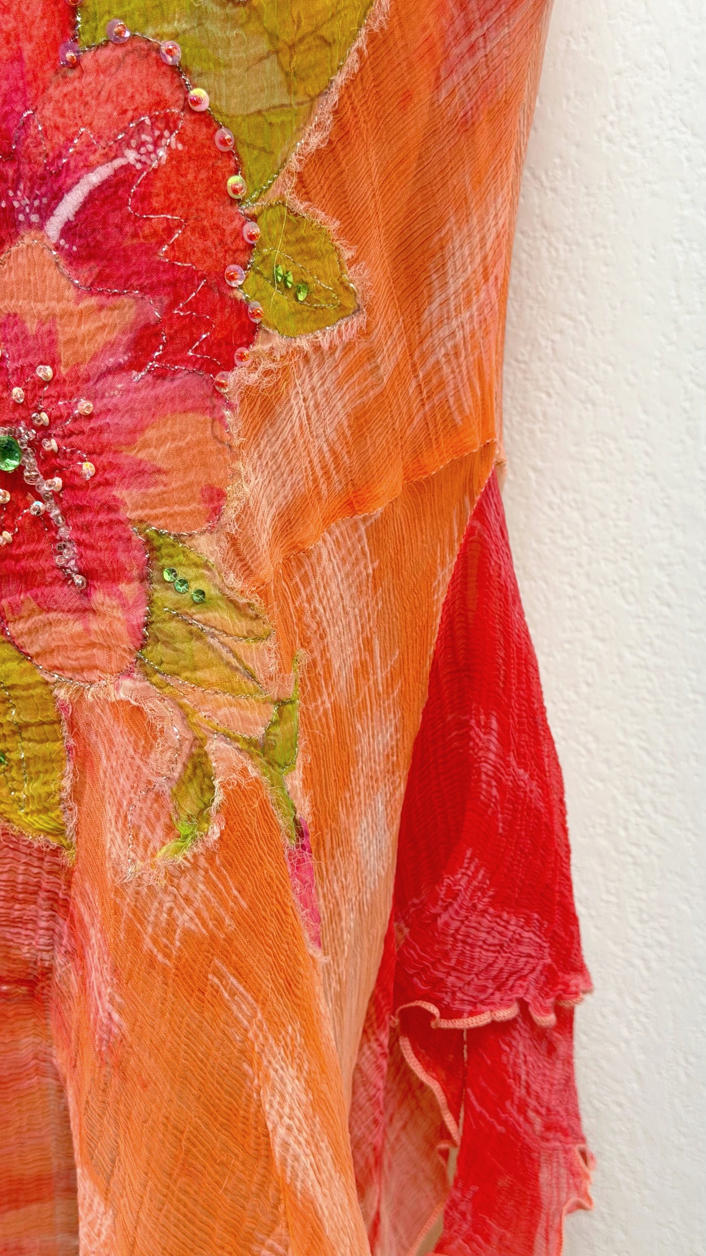 Renée Derhy Fire Lily Skirt