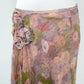 Derhy Enchanted Garden Silk Skirt
