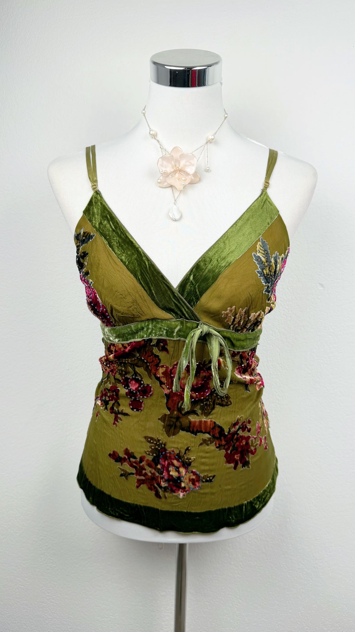 The Enchanted Forest Velvet Fairy Top