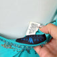Rare Sue Wong Turquoise Hand-Beaded Silk