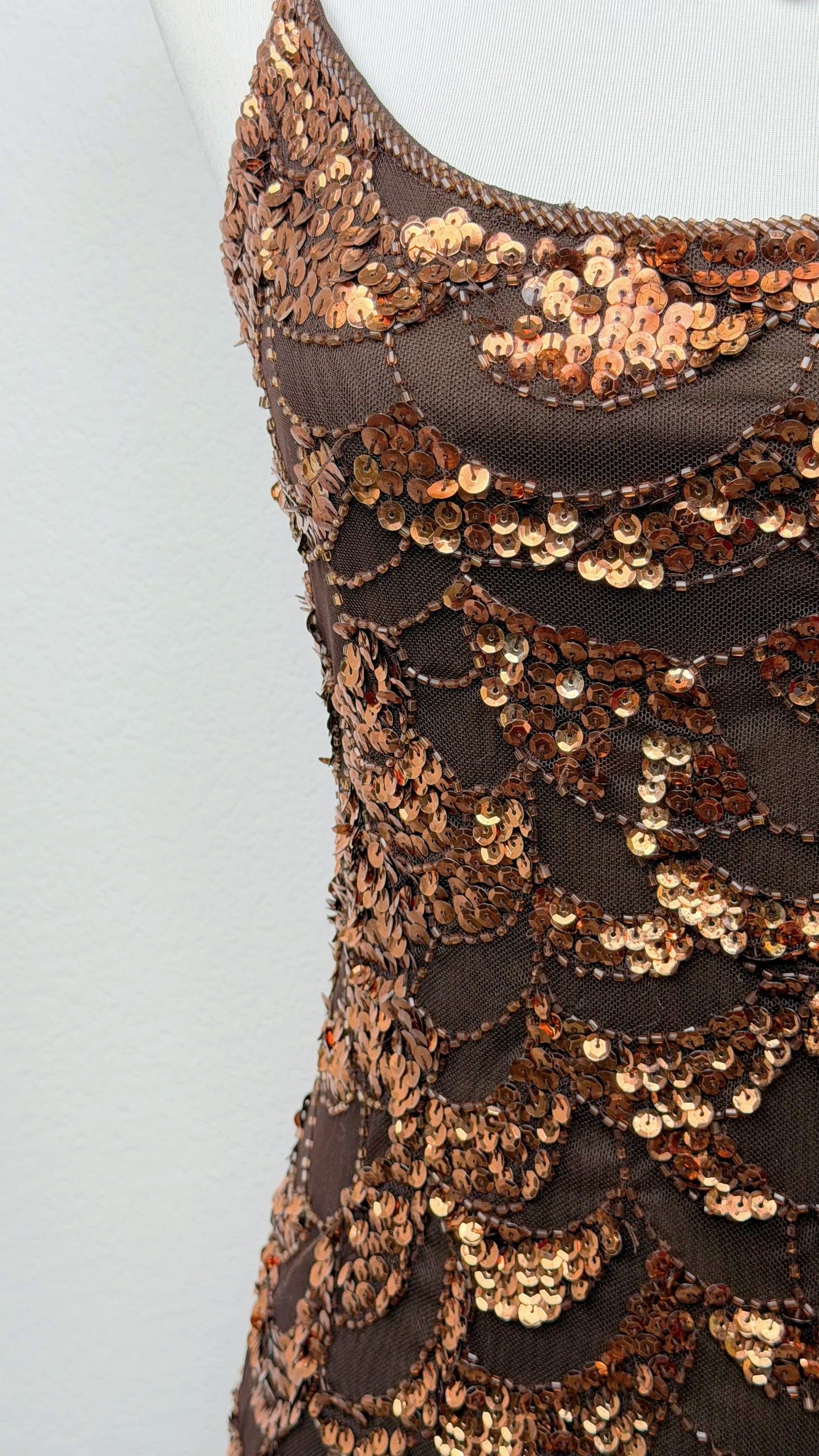 Aftershock Nyx Bronze Siren Dress