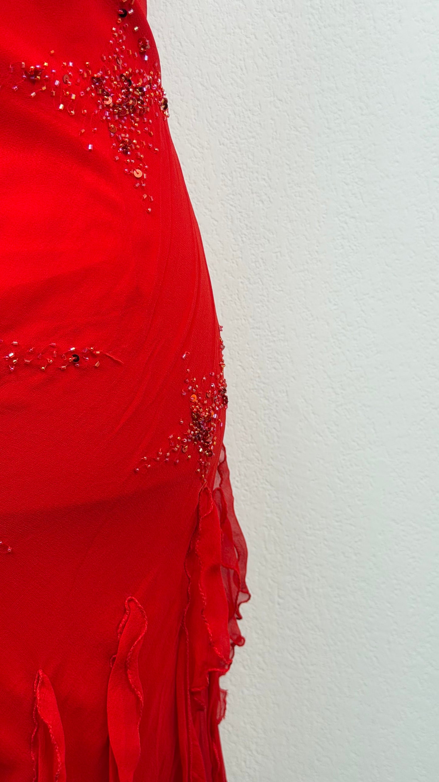 Carmen Rouge Couture Dress