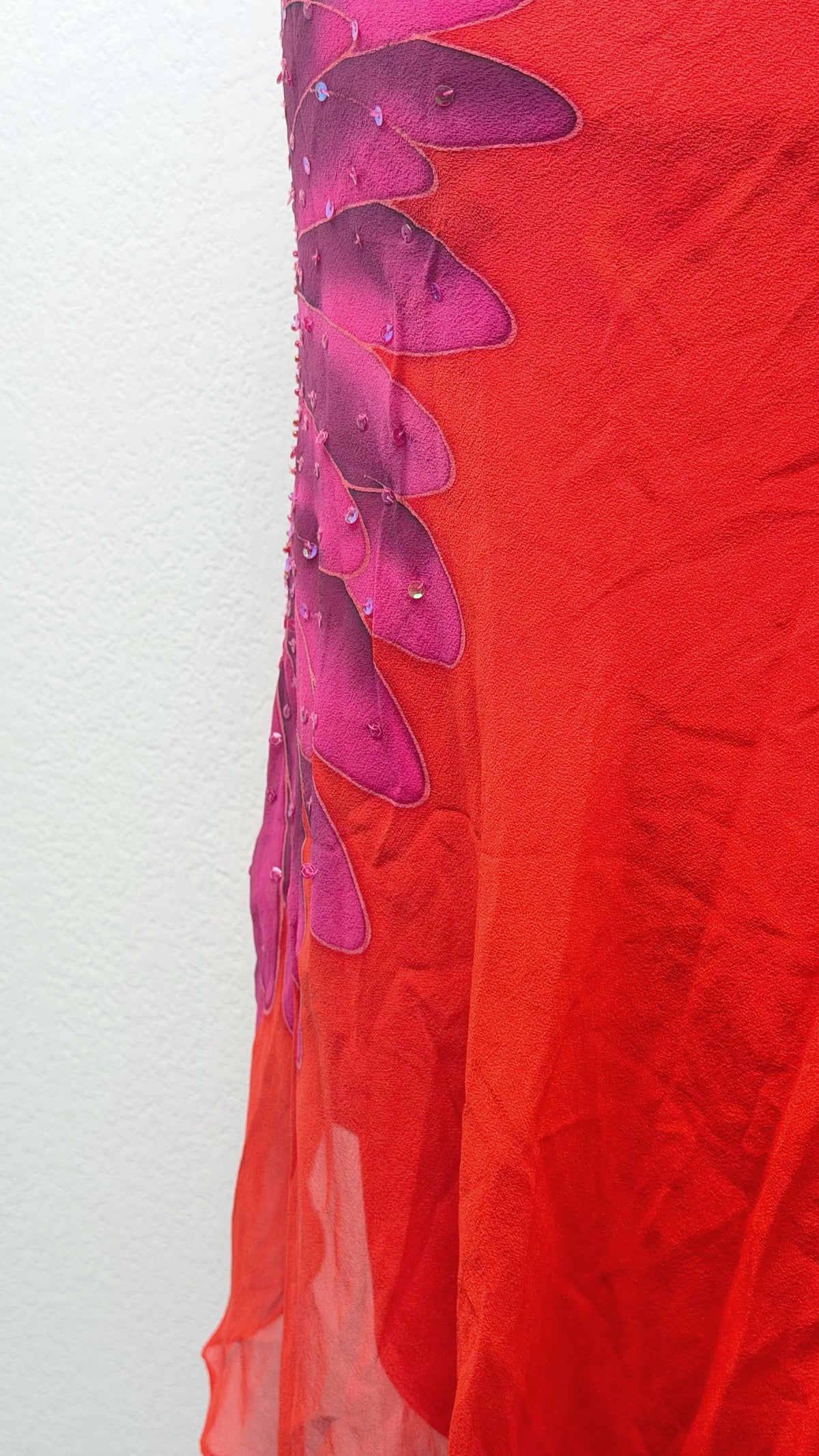 The Dahlia Flame Dress