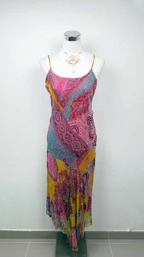 Derhy Kaleidoscope Paisley Dress