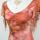 RARE Peach Blossom Silk