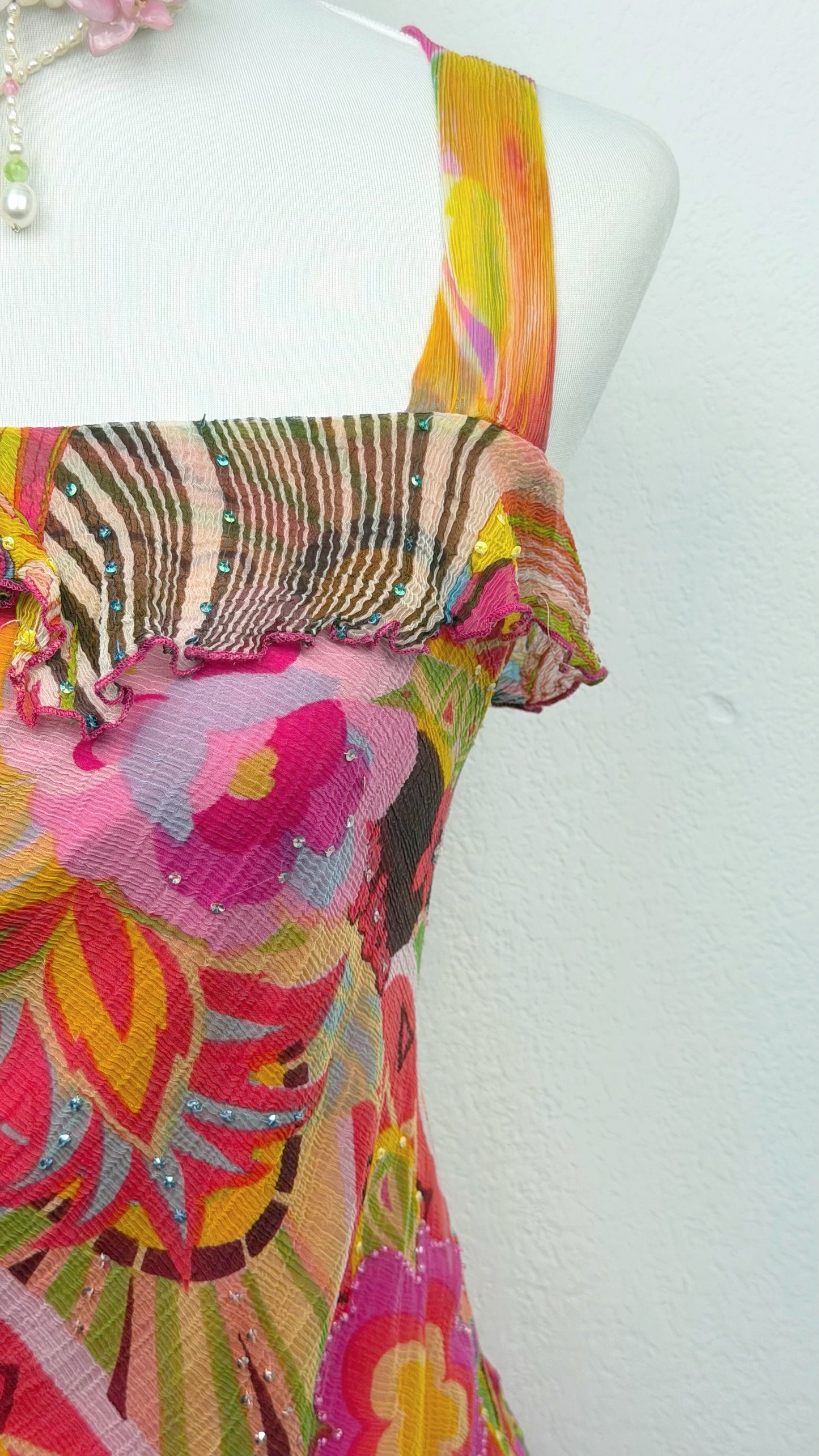Derhy Electric Bloom Dress