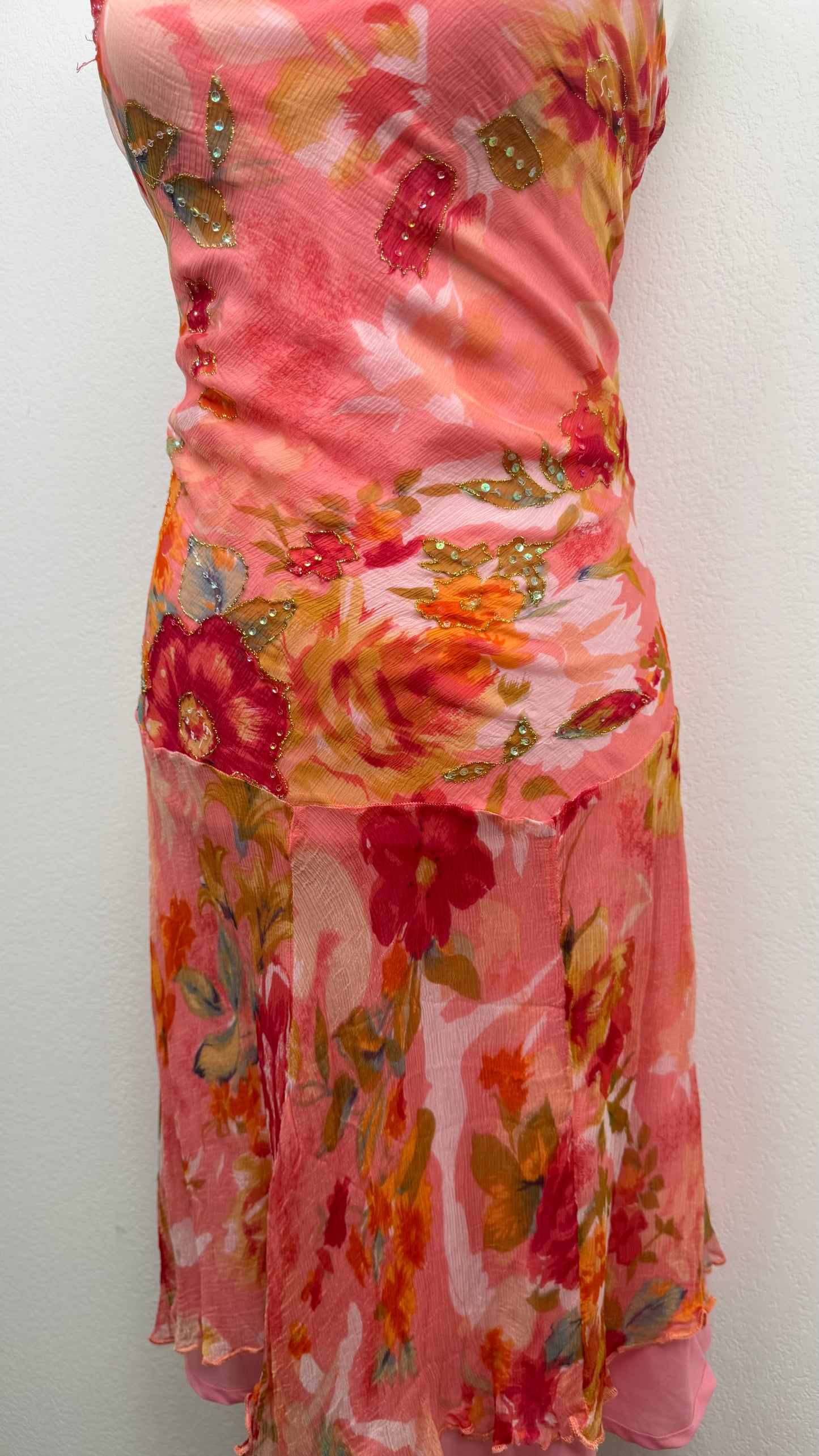 Derhy Rose Petal Fairy Dress