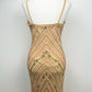 Aftershock Golden Gatsby Dress