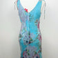Rare Derhy Bluebell Romance Dress & Cardigan Set