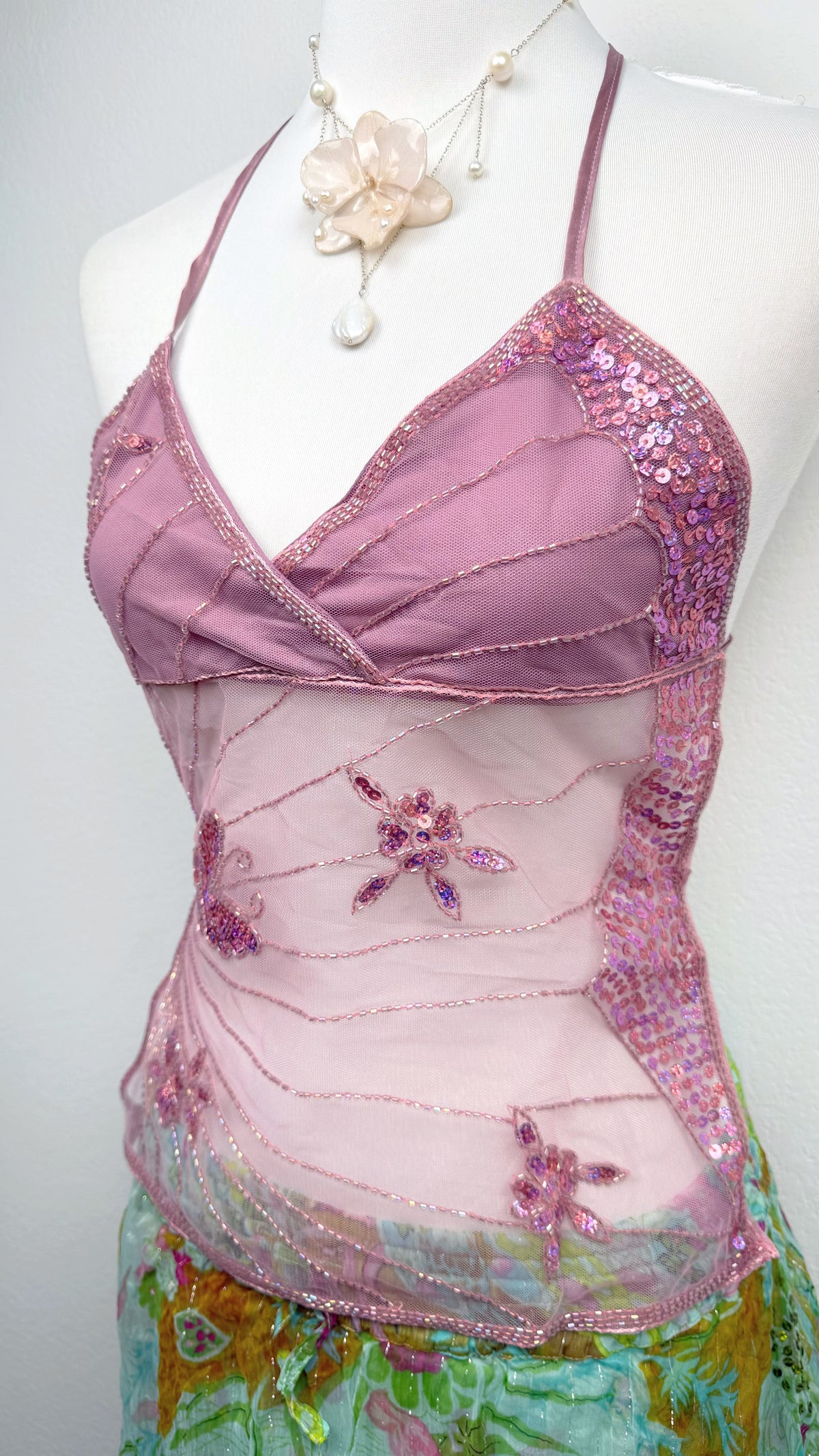 The Mauve Butterfly Fairy Top