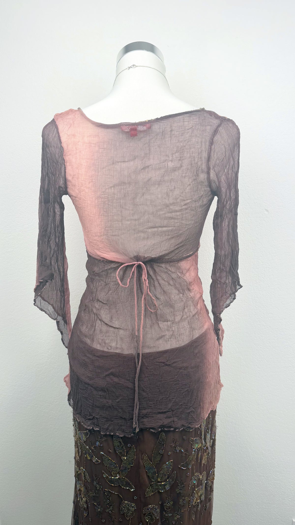 Rare Derhy Rosewood Fairy Top