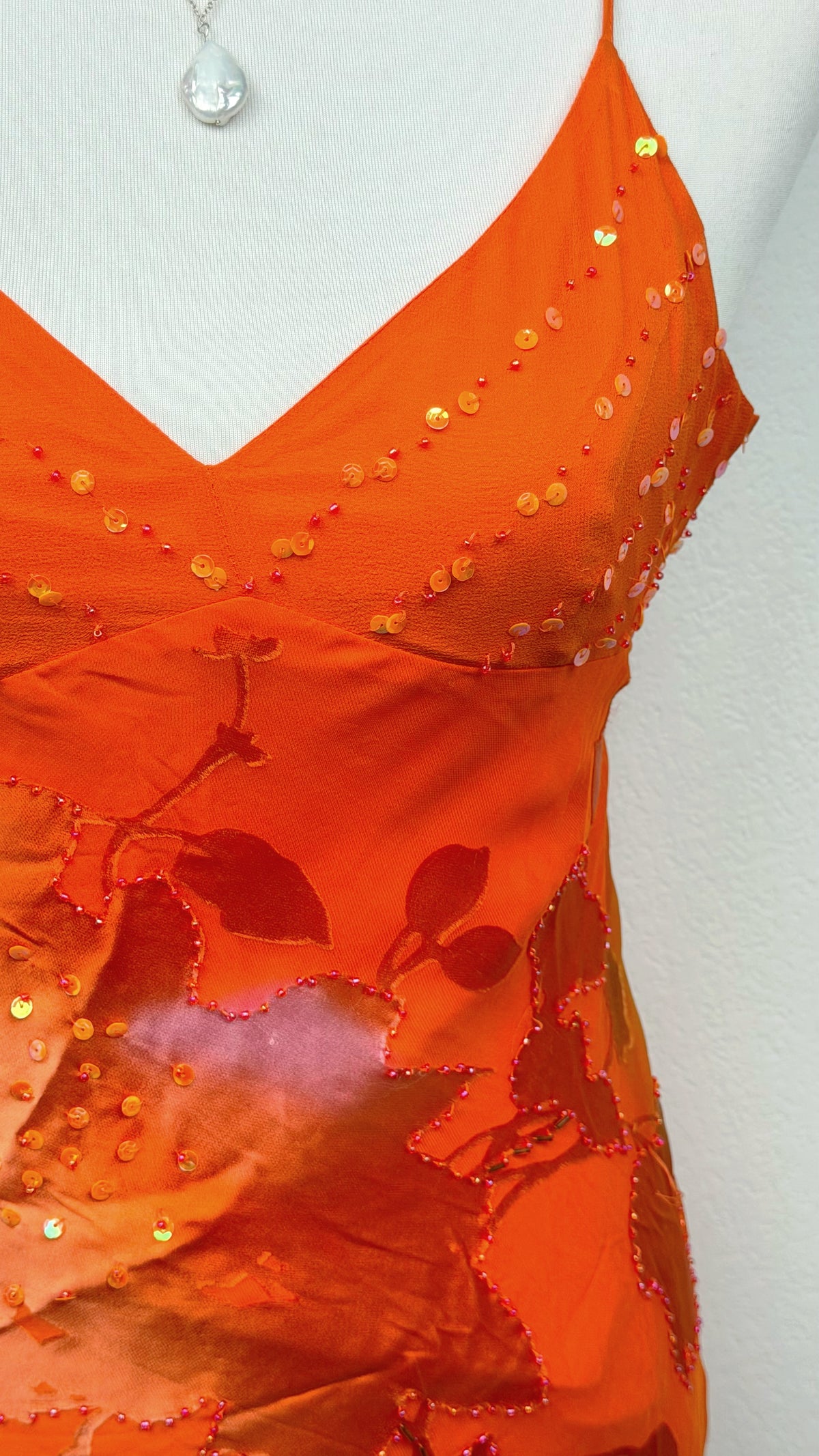 Sunset Fairy Beaded Dress