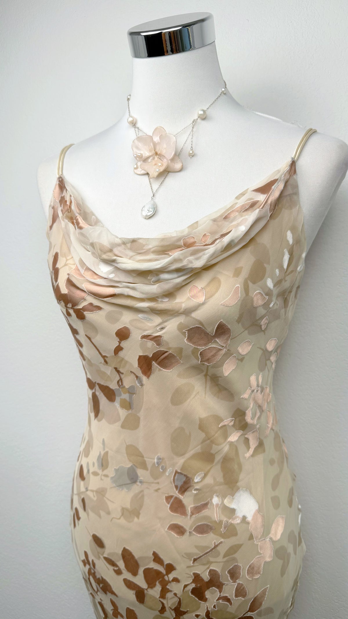 Monsoon Burnout Floral Cowl Neck