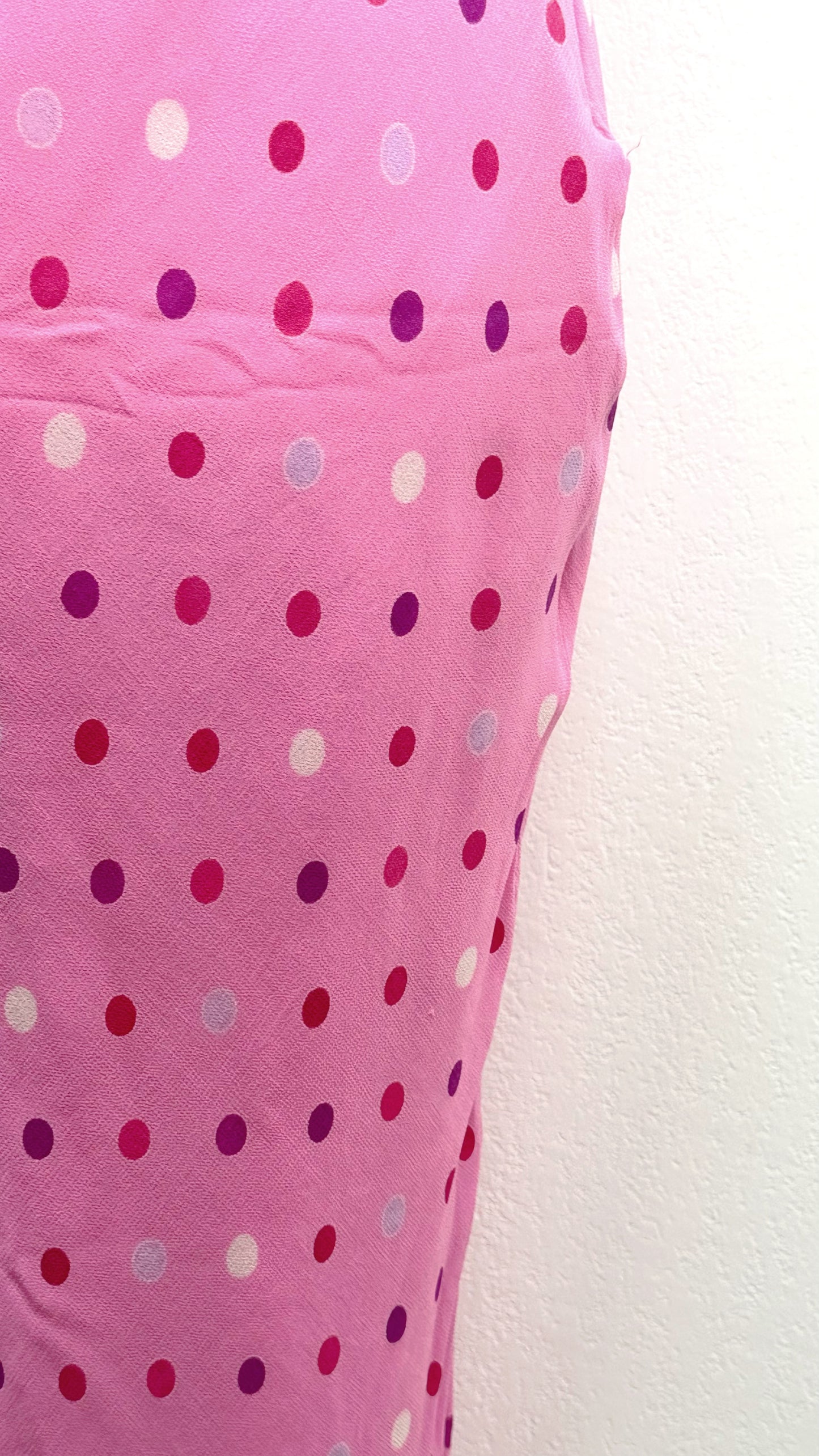 Derhy Pink Polka Rose