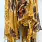 Aurelia Silk Gilded Orchid Gown