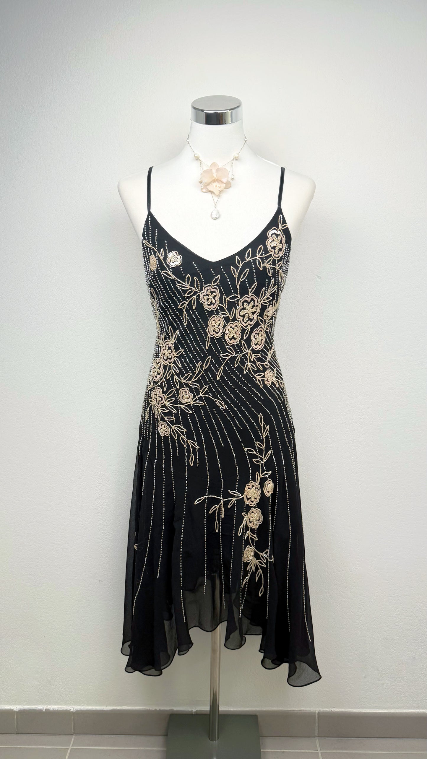 Moonlit Blossom Dress