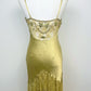 Silk Golden Enchantment Dress