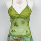 The Olive Butterfly Fairy Top