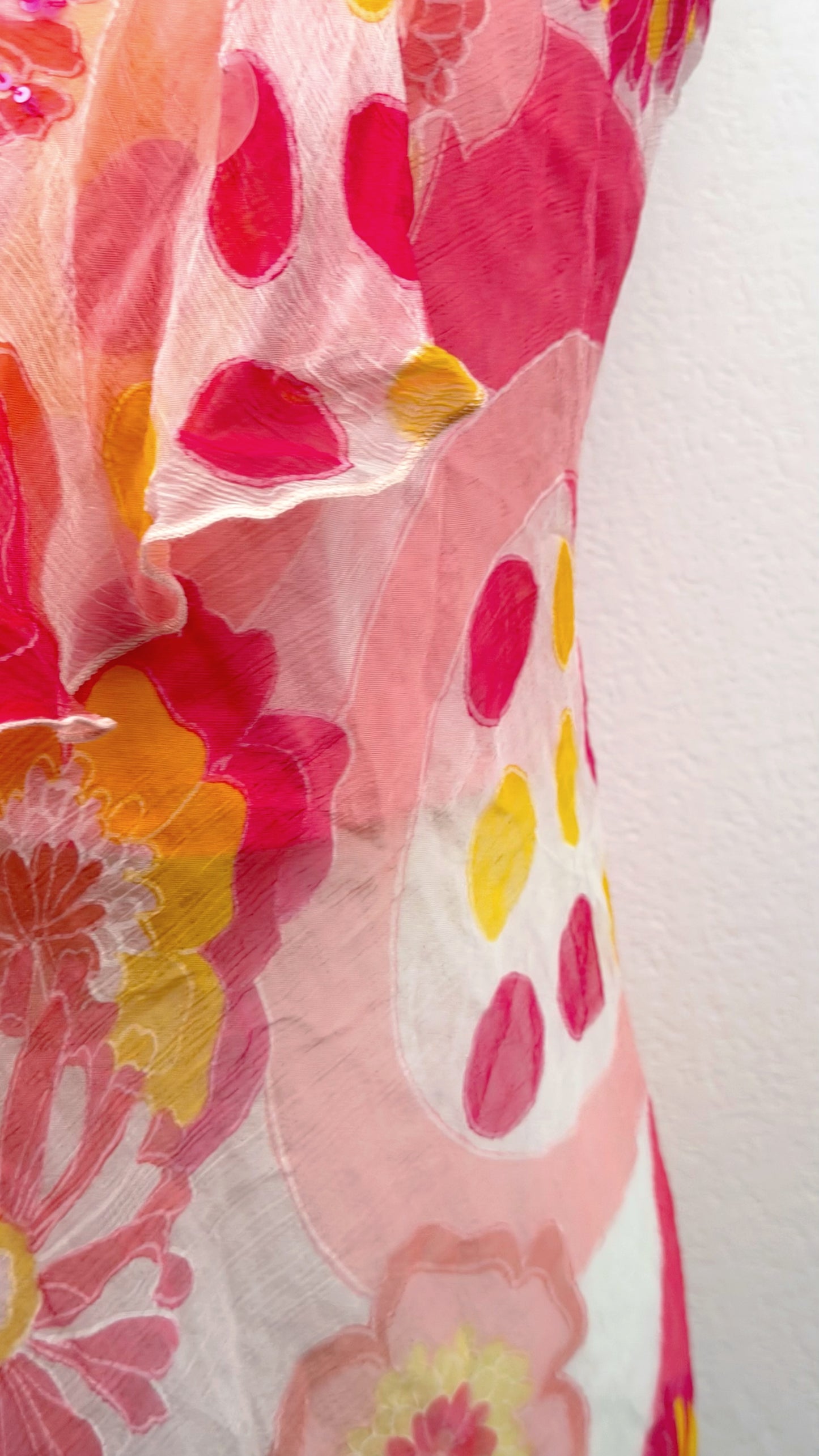 Derhy Pink Petal Garden Top