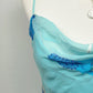 The Azure Mermaid Beaded Top