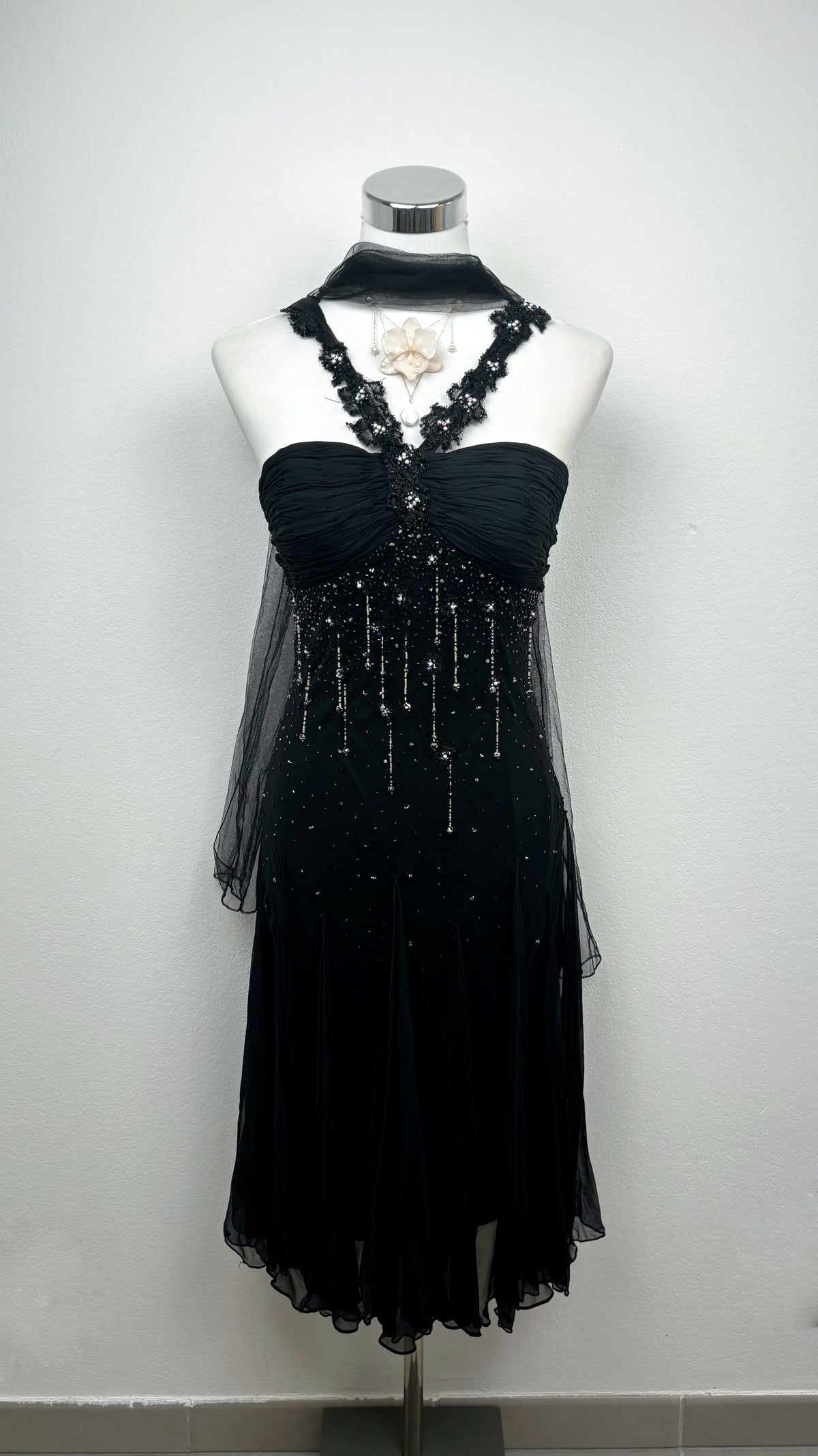 The Midnight Starlight Couture Silk