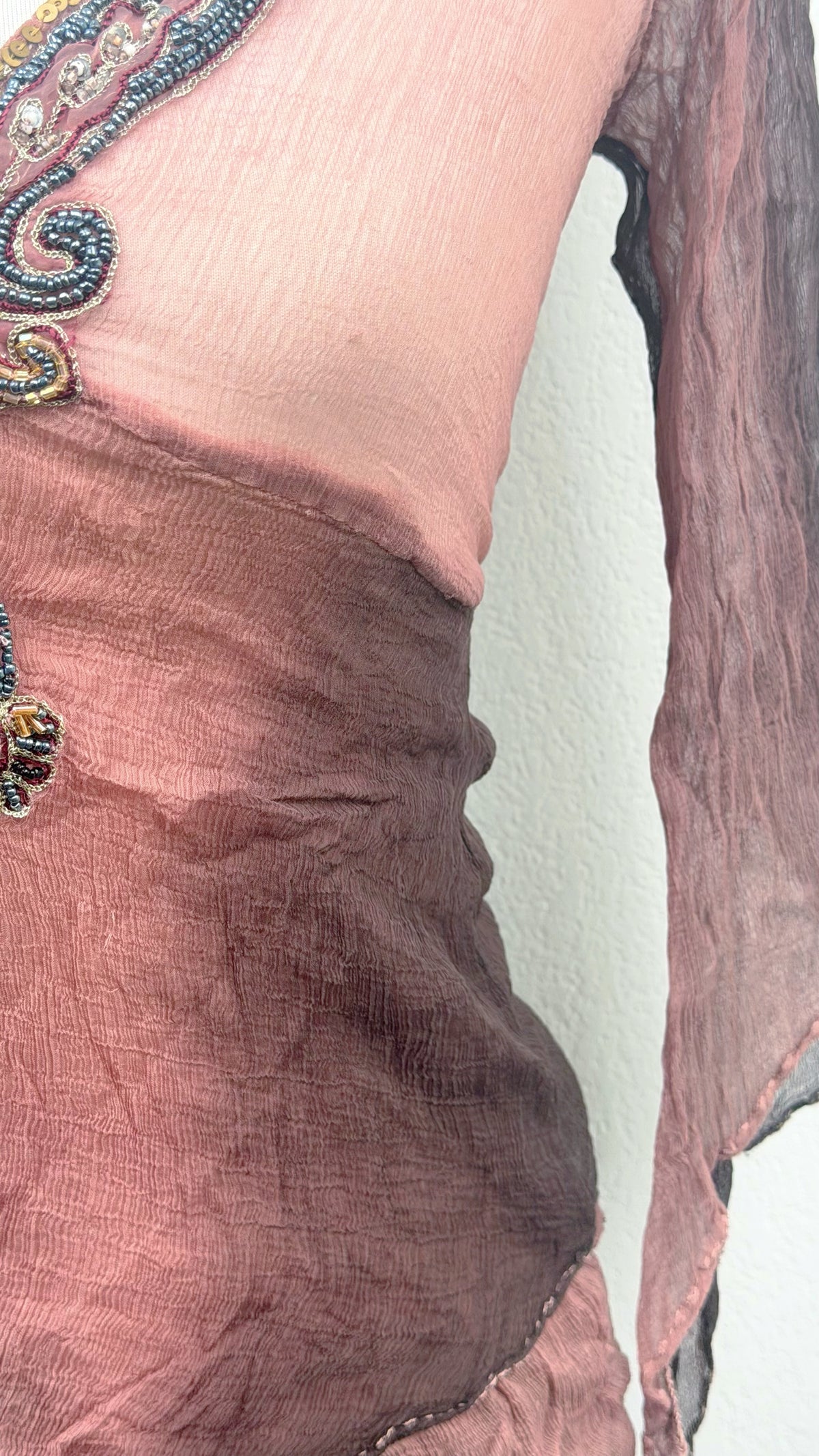 Rare Derhy Rosewood Fairy Top