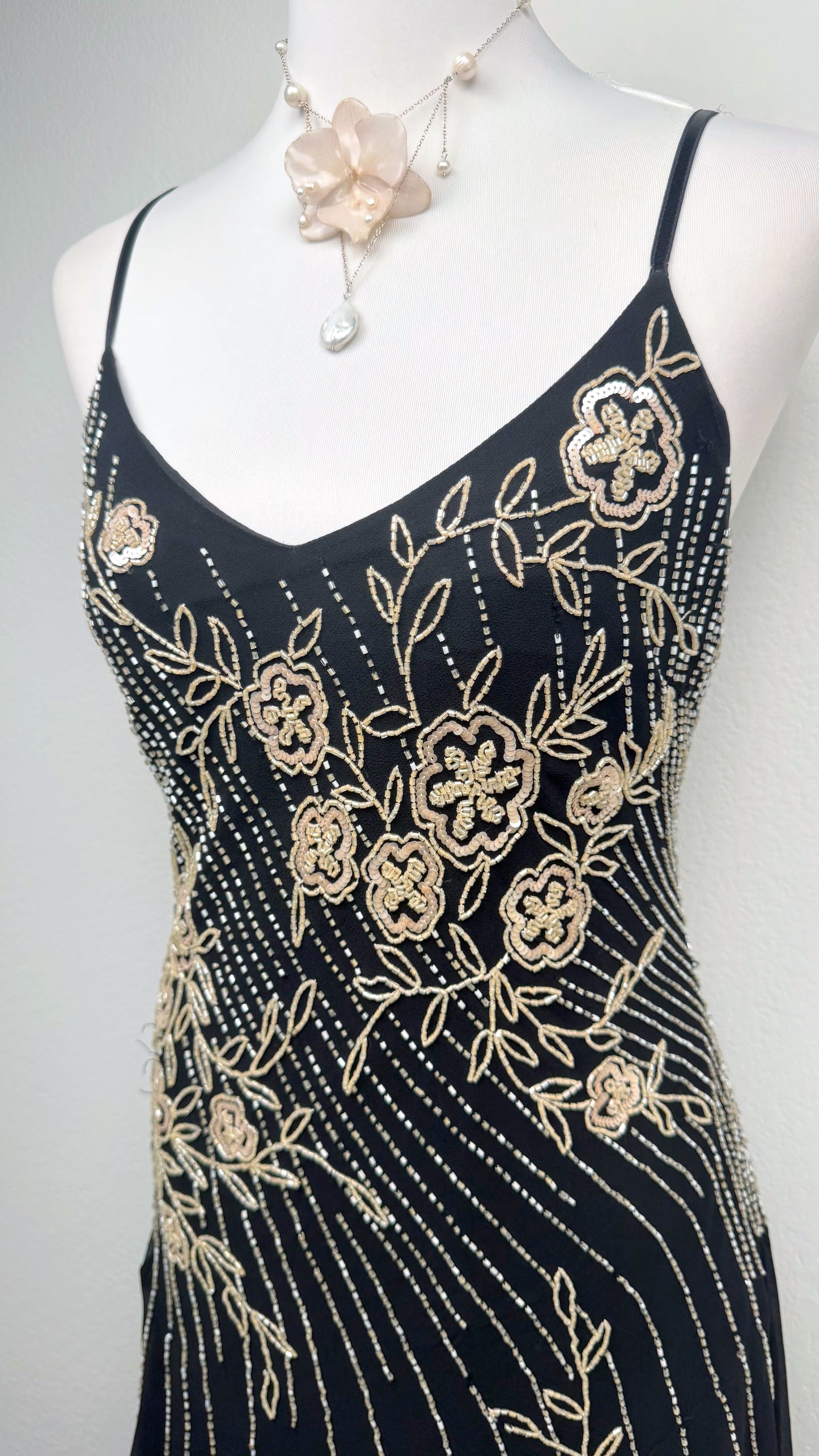 Moonlit Blossom Dress