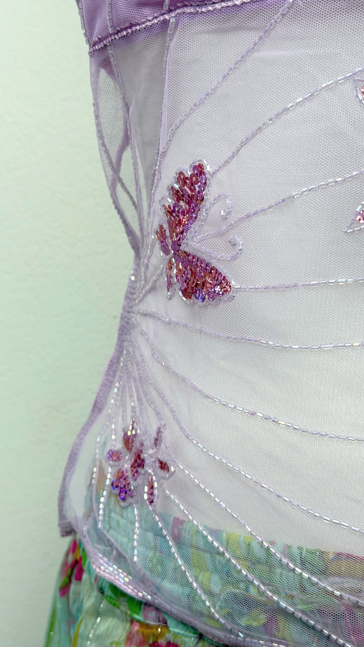 The Lavender Butterfly Fairy Top