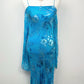 Nerissa Bluebell Silk Dress